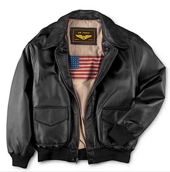 Landing Leathers Air Force Bomber Jacket - Picture 9 of 9